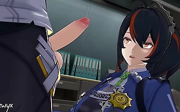啊 Passionate Young Temptress Lures Him into a Wild