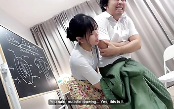 Fiery Kanon Hanai Enjoying Vulgar Sex Acts to