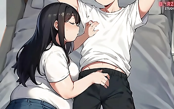 Seductive Japanese Bunny Tempts Stud With Arousing Foot