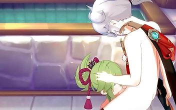 Naughty Schoolgirl and Janitor's Forbidden Classroom Encounter